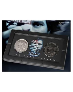 Mellkasi érmék kétarcú Harvey Dent Batman The Dark Knight