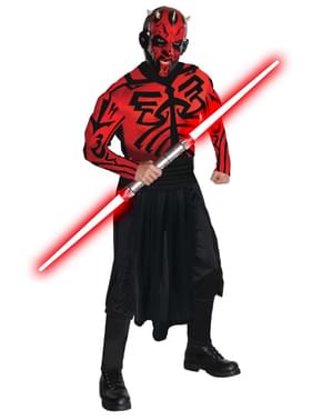Deluxe Gespierd Darth Maul kostuum
