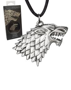 Wolf pendant Stark emblem Game of Thrones