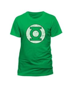 T-shirt de Lanterna Verde Distressed Logo para homem