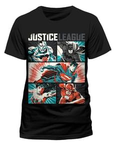 T-shirt de Liga da Justiça Pop Art