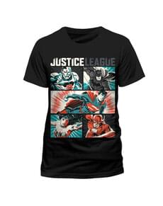 T-shirt de Liga da Justiça Pop Art
