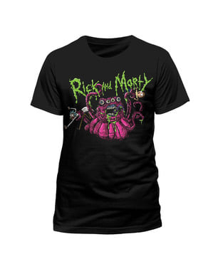 Rick ve Morty Canavar Balçık tişört