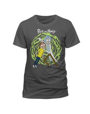 T-Shirt Rick & Morty Spirale