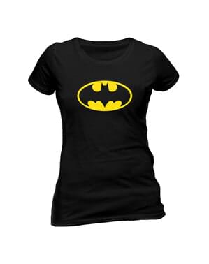 Batman klassinen logo t-paita naisille