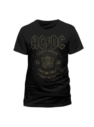 T-shirt de AC/DC Dirty Deeds