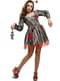 Costume da bambola voodoo vendicativa per donna