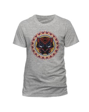 Camiseta de Black Panther Logo gris
