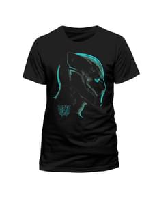 Black Panther Neon Face t-shirt