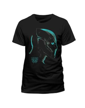 Tricou Black Panther Neon Face