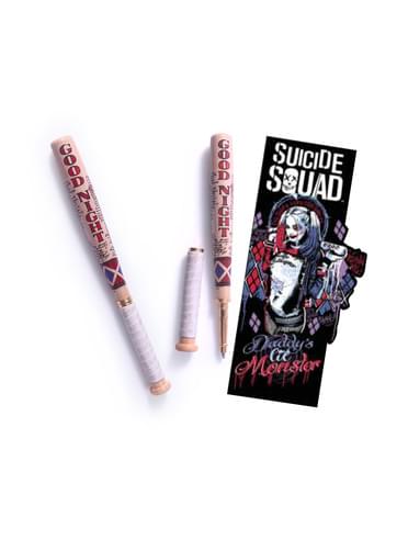 Esferográfica Bate de Harley Quinn Esquadrão Suicida