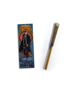 Newt Scamander Pen dan Bookmark Set - Fantastic Beasts