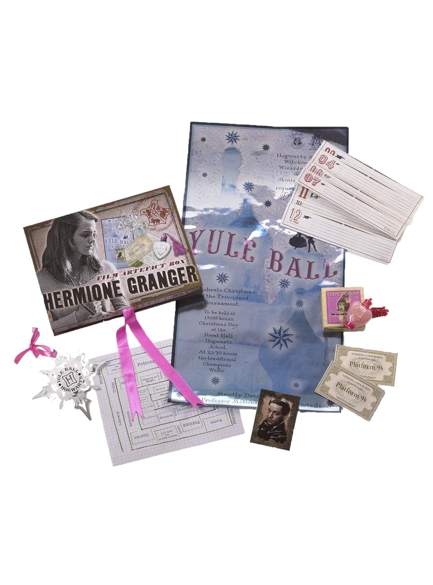 Hermione Granger Artefact Box Harry Potter for true fans Funidelia