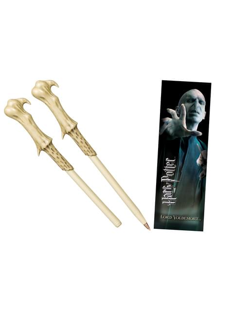 Set penna bacchetta magica e segnalibro Harry Potter *ufficiali* per fan