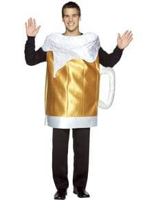 Déguisement de pinte de bière