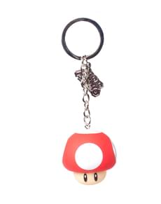 Porte-clé 3D champignon Mario Bros