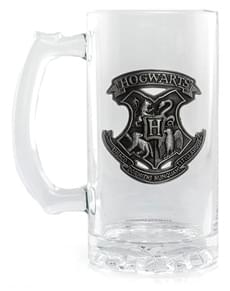 Chope en verre Poudlard Harry Potter