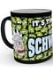 Caneca de Rick and Morty Get Schwifty muda de cor