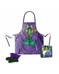 Conjunto de avental e luva de Joker