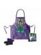 Conjunto de avental e luva de Joker
