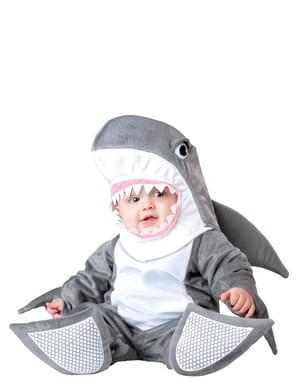 Köpekbalığı kostümü (yürümeye başlayan çocuk)
