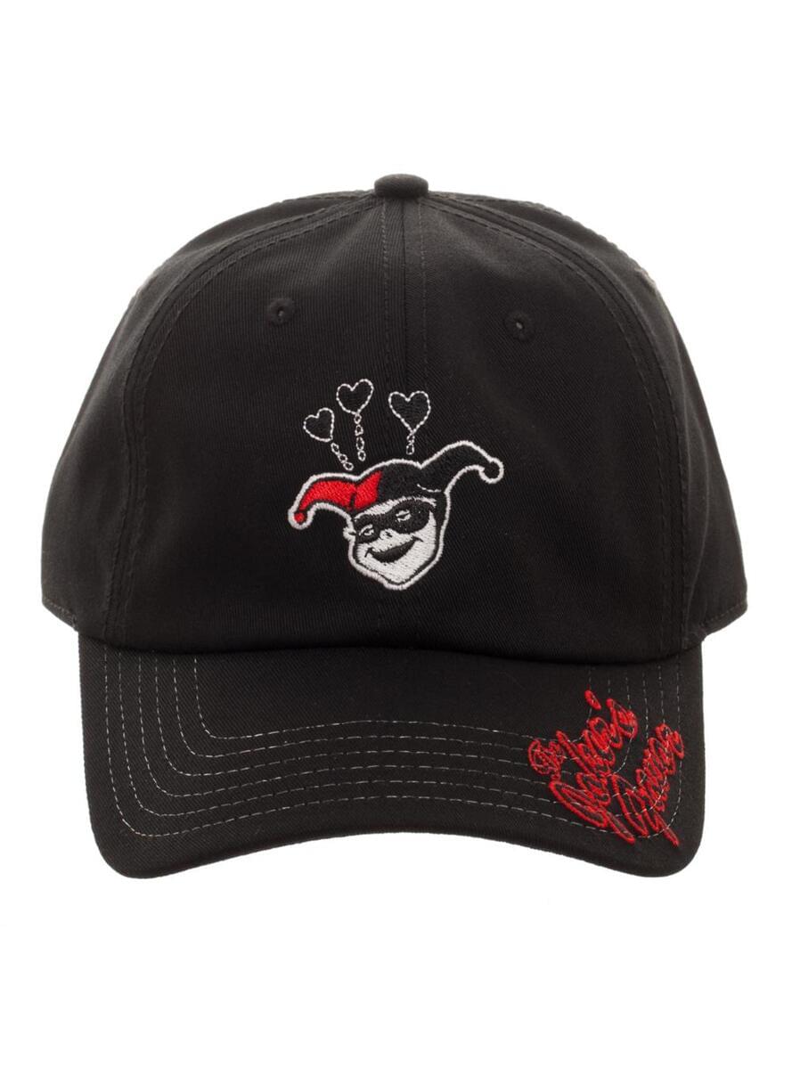 Gorra de Harley Quinn negra