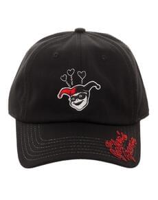 Boné de Harley Quinn preto