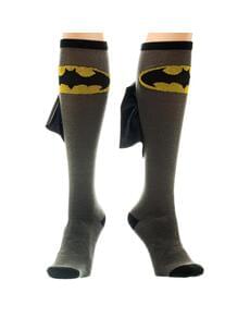 Meias altas de Batman com capa