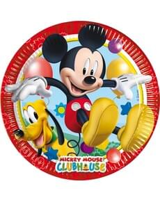 Lot d'assiettes Mickey Mouse Clubhouse
