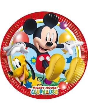 Lot d'assiettes Mickey Mouse Clubhouse
