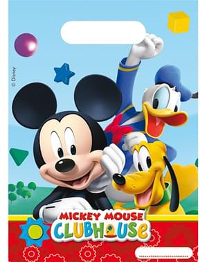 6 bolsas para chucherías Mickey Mouse - Clubhouse