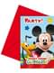 6 invitații Mickey Mouse Clubhouse - ClubHouse