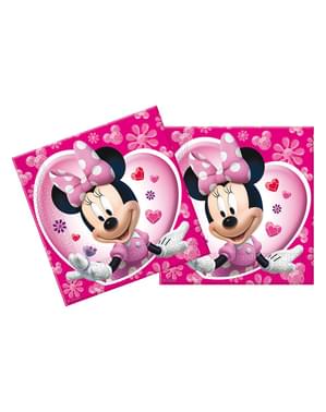 Minnie Mouse pink servietter