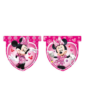 Minnie Mouse Wimpel rosa