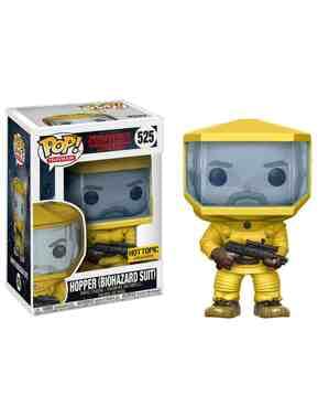 Funko POP! Hopper in Bio Hazard - Stranger Things