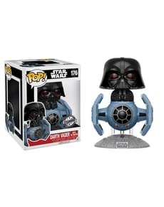 Funko POP! Deluxe Ride: Dark Vador et vaisseau Tie Fighter - Star Wars