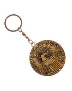 MACUSA Fantastic Beasts and Where to Find Them golden keyring