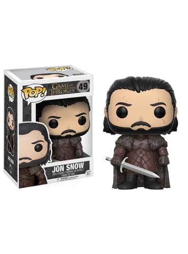 Funko Pop Jon Snow Season 7 Game Of Thrones Official For Fans Funidelia