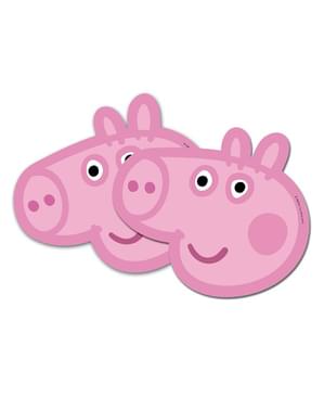 6 caretas Peppa Pig