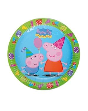 Peppa Gris Stort Tallerkensett