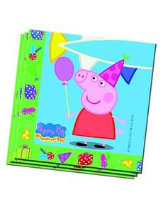 Lot de serviettes Peppa Pig