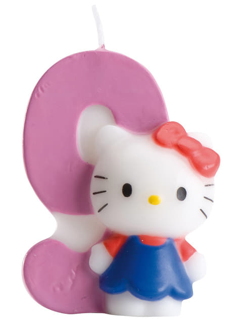Hello Kitty Number 9 Candle