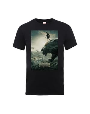 Black Panther Movie Poster T-Shirt for Men