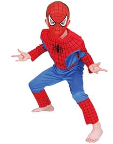 Boy's Muscular Spiderman Costume