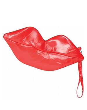 Tas Tangan Bibir Merah