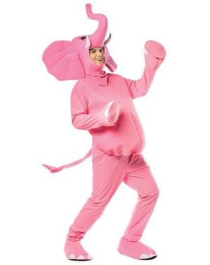 Ρόζ ελεφάντων ενδυμασία ενηλίκων