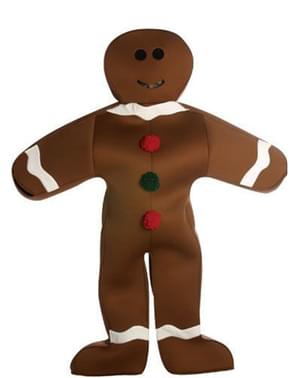 Ingefær Kjeks Kostyme Voksen