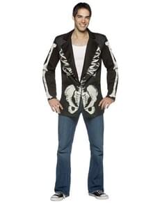 Disfraz de hombre esqueleto