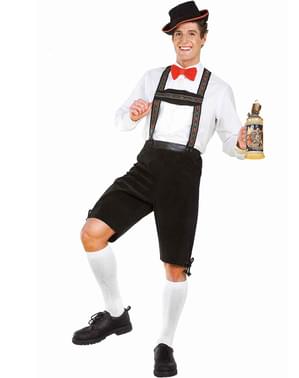 Déguisement bavarois lederhose grande taille