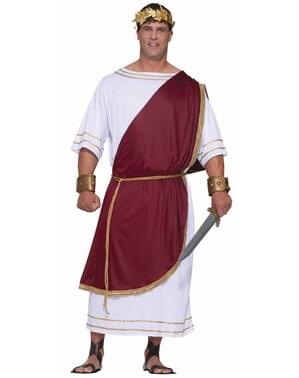 Плюс розмір імператора Ceasar Дорослий костюм
